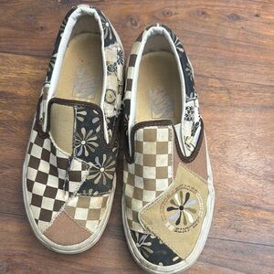 Vans Patchwork Slip-On Kids Shoes